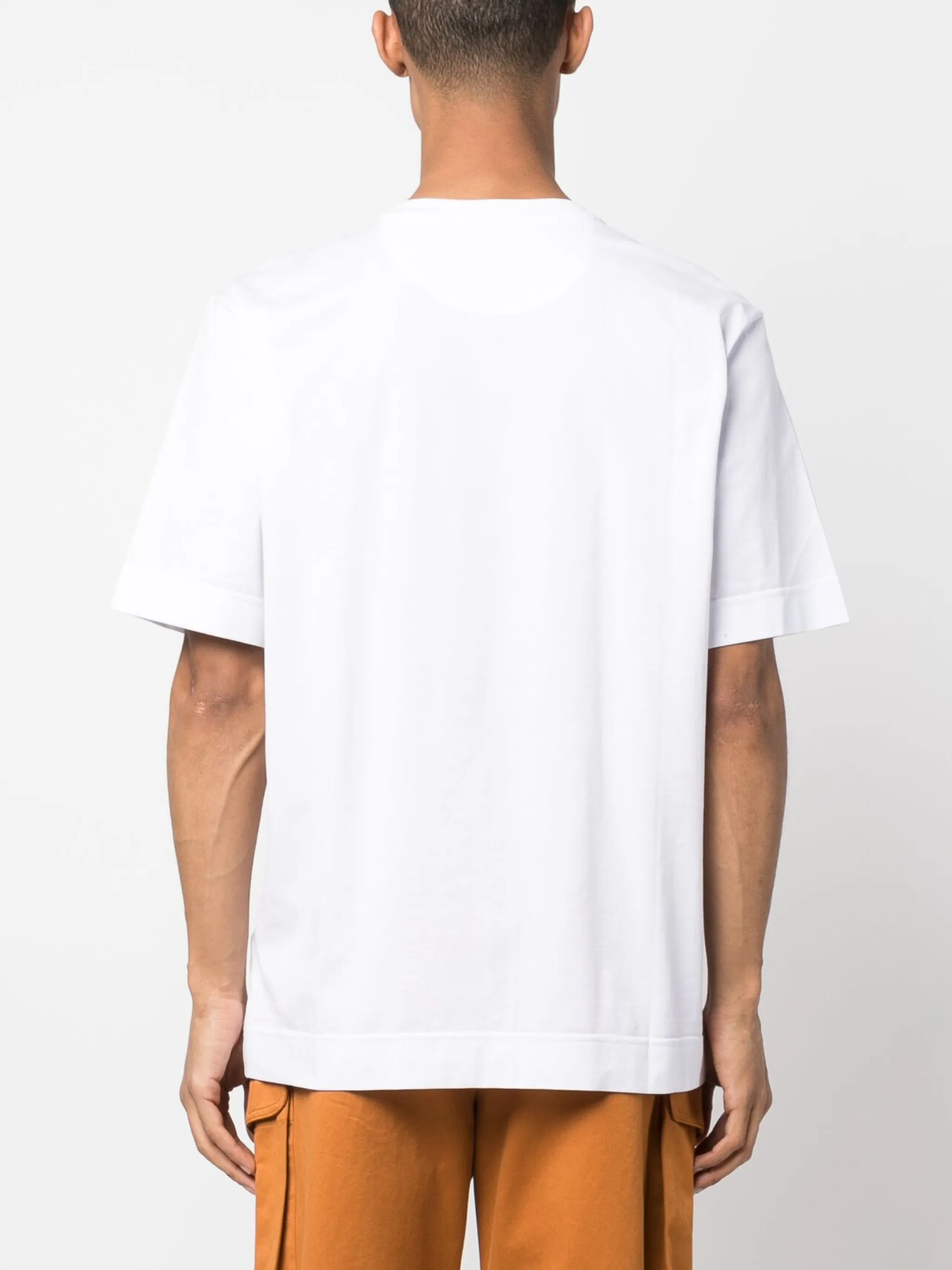 Fendi monogram-print crew-neck oversized T-shirt 044