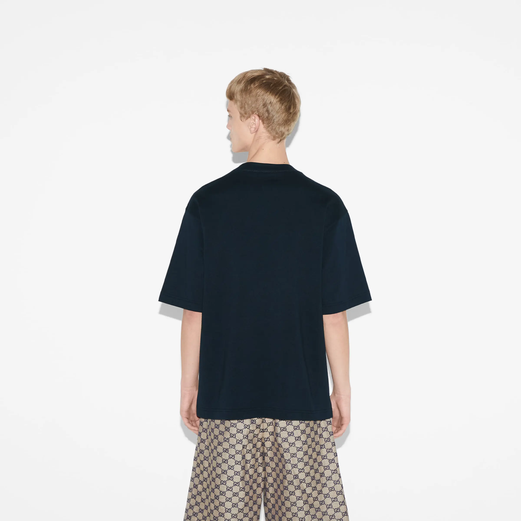 Gucci Printed cotton jersey T-shirt 003