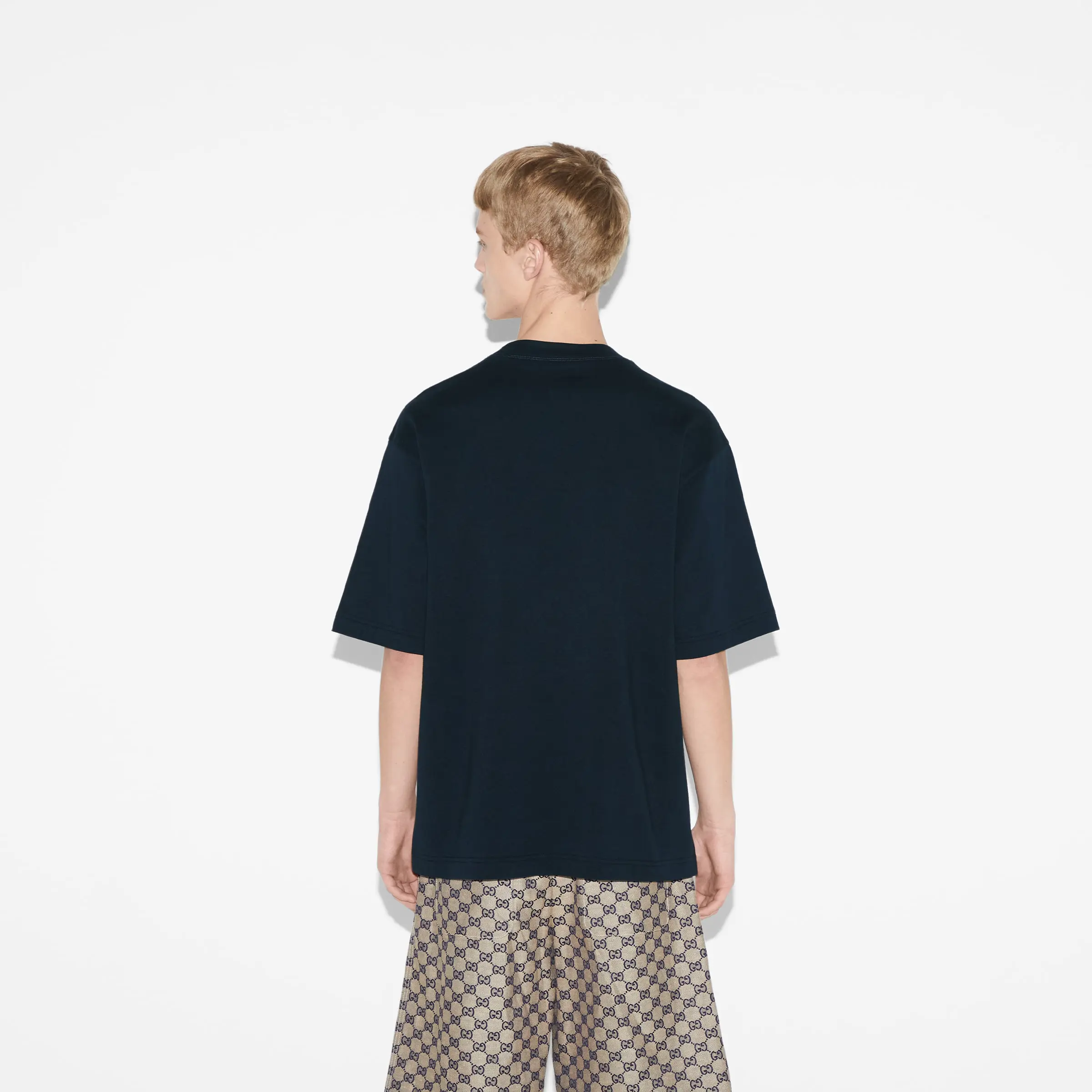 Gucci Printed cotton jersey T-shirt 003