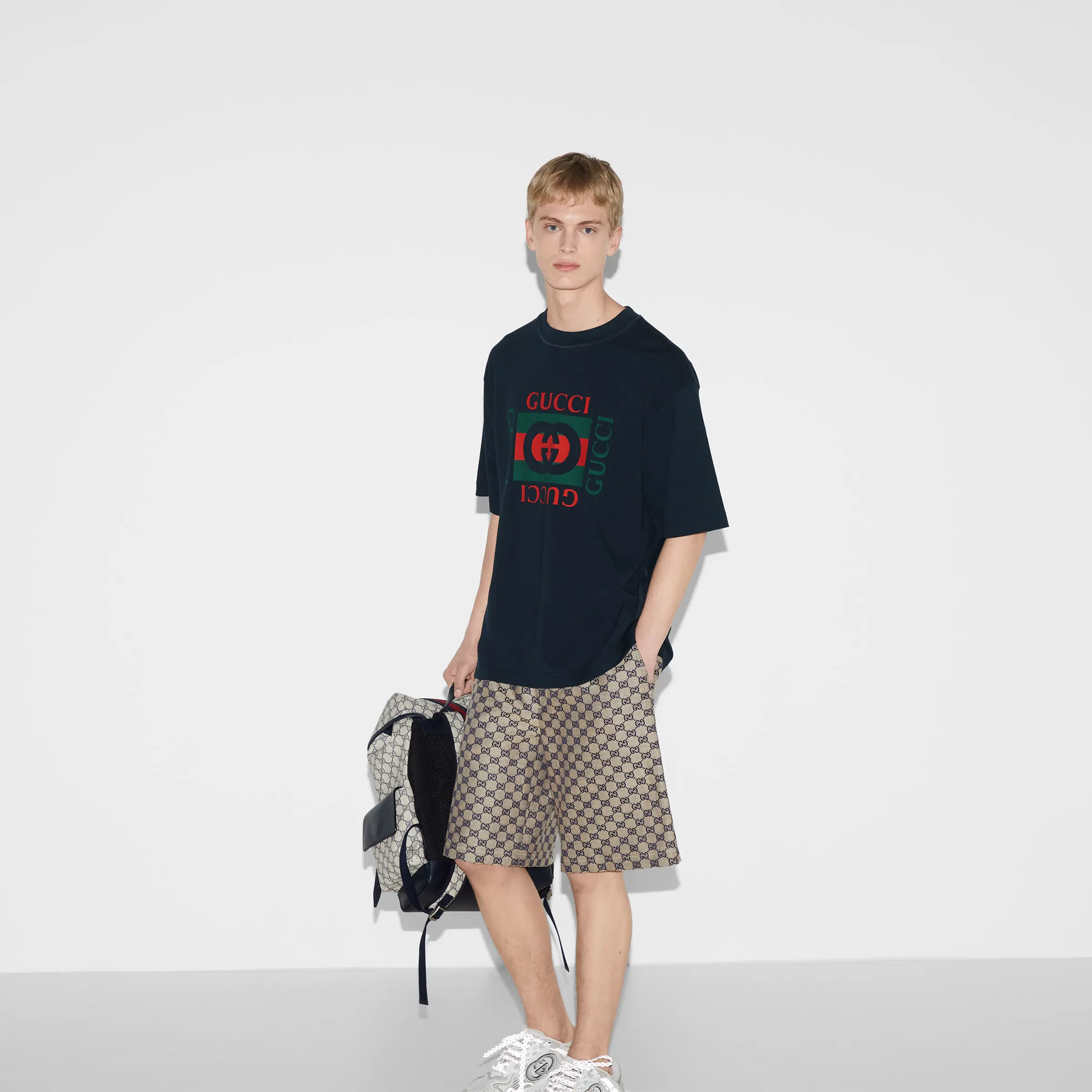 Gucci Printed cotton jersey T-shirt 003