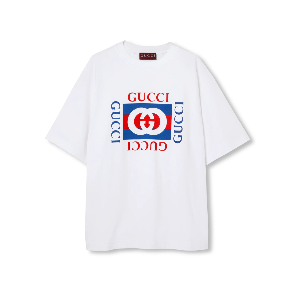 Gucci Printed cotton jersey T-shirt 002