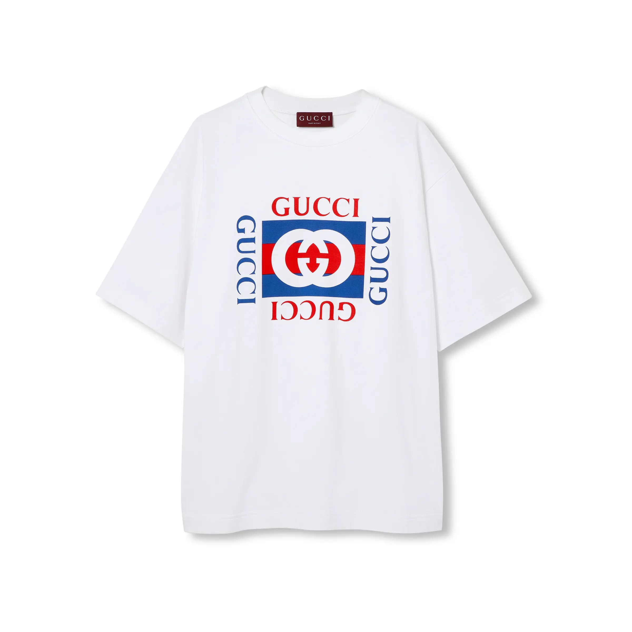 Gucci Printed cotton jersey T-shirt 002