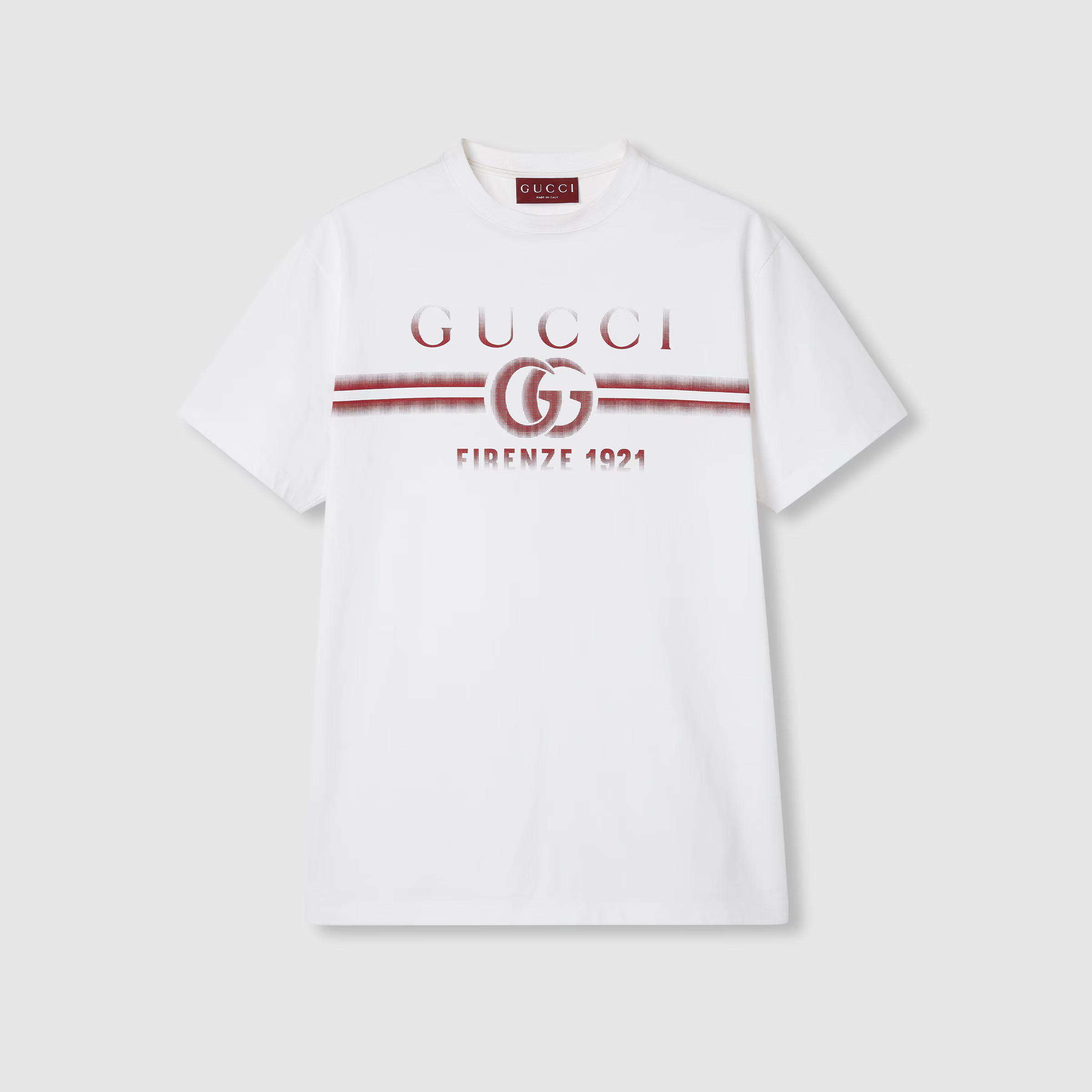 Gucci Cotton jersey T-shirt with Gucci print 006