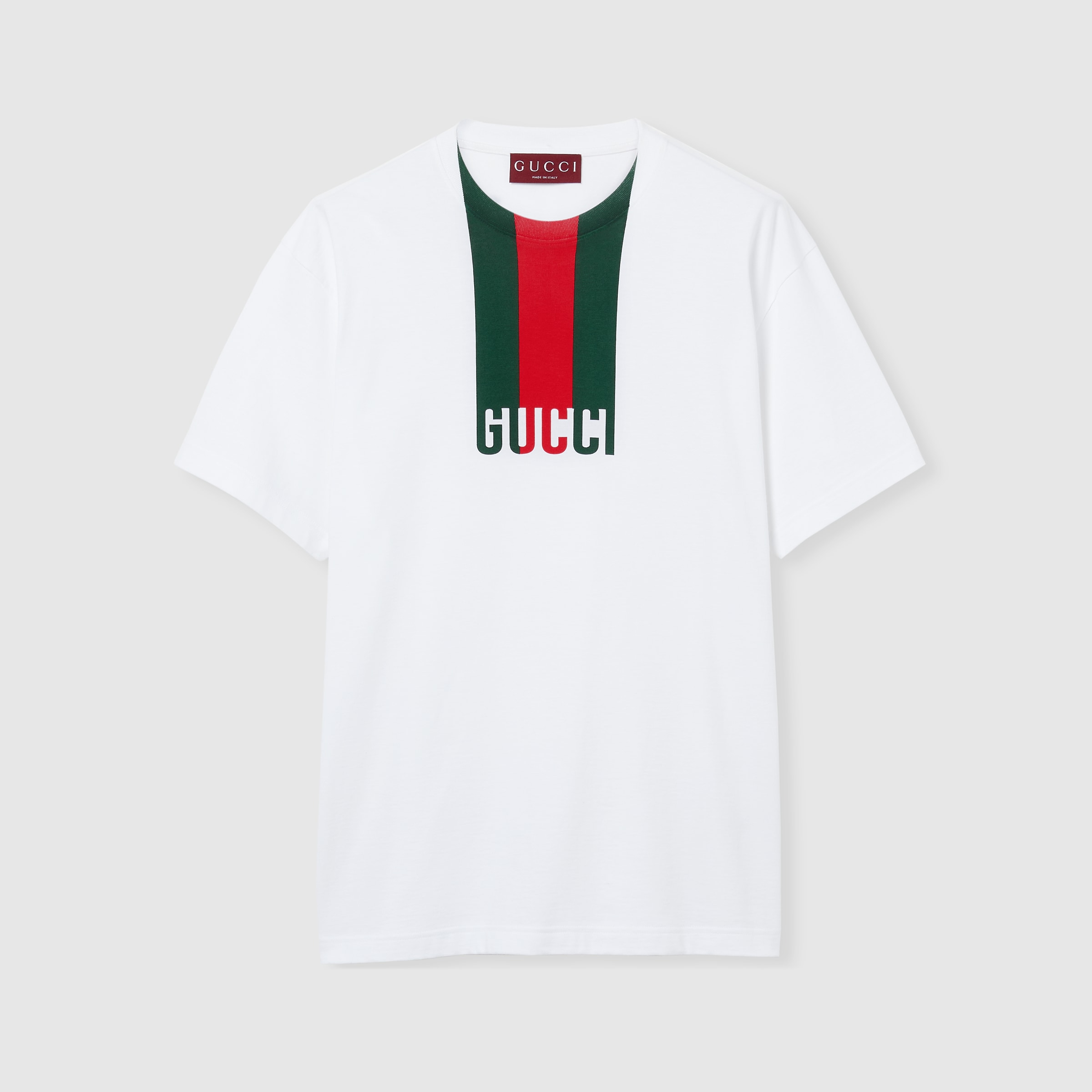 Gucci Cotton jersey T-shirt with print 001