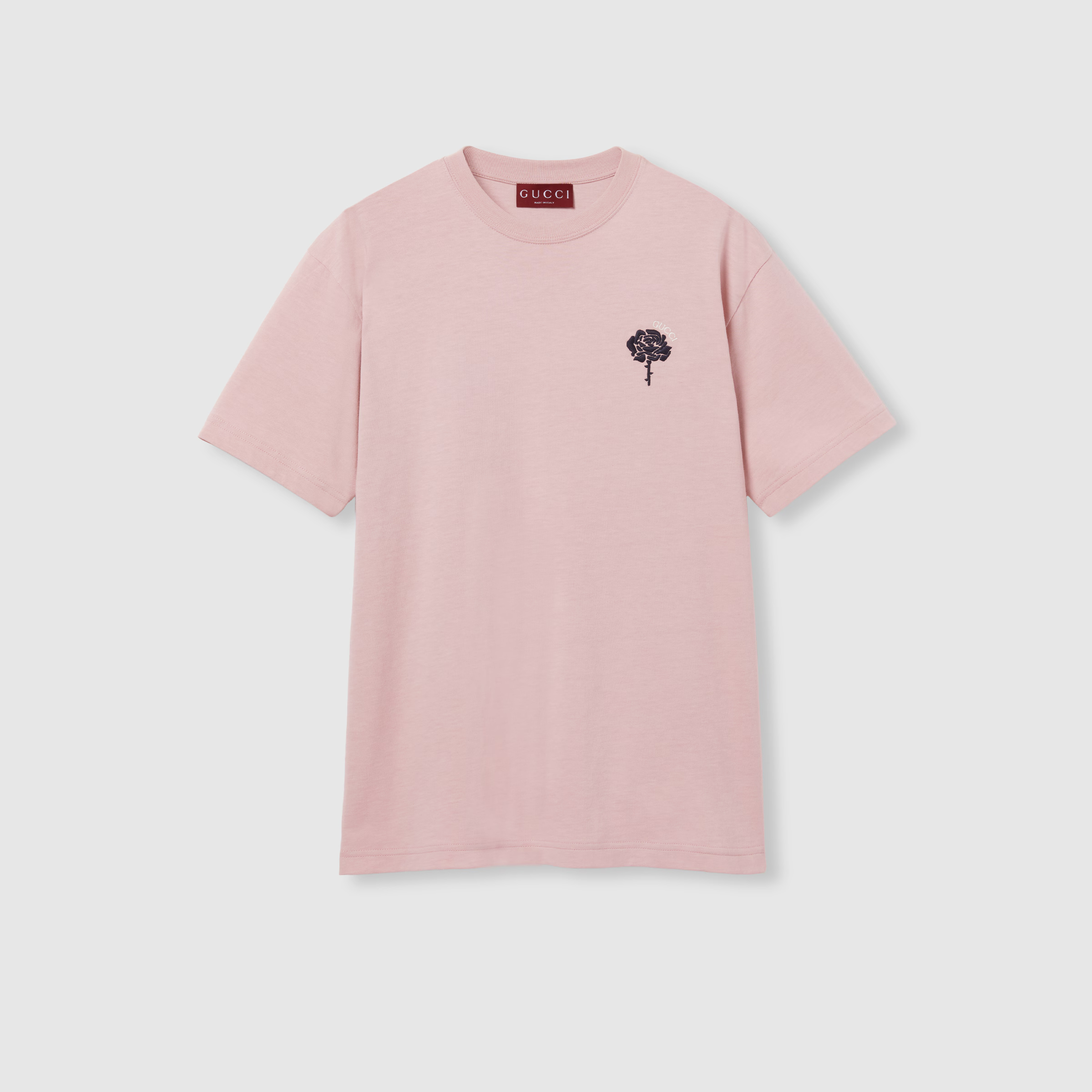 Gucci Cotton jersey T-shirt with embroidery 008