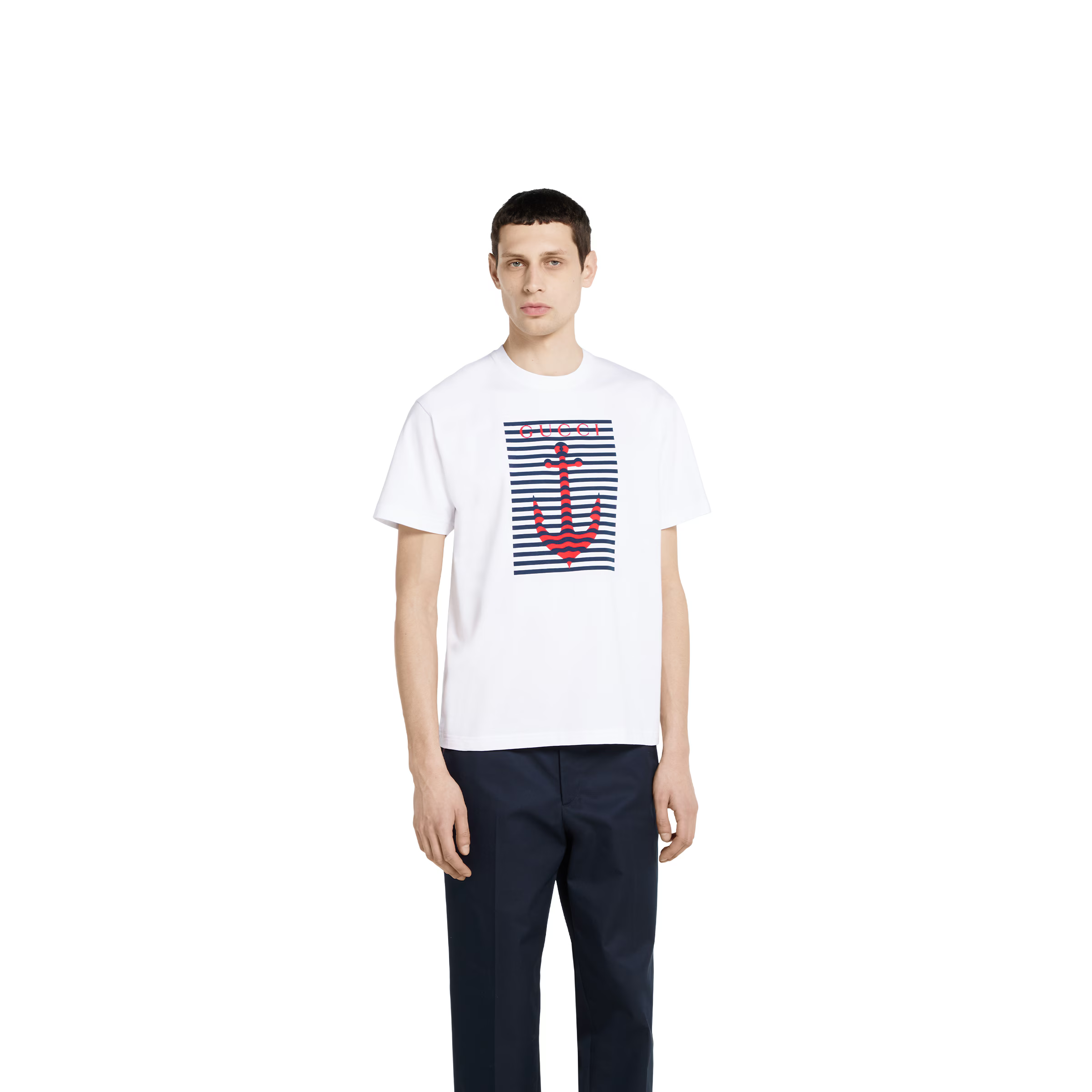Gucci Printed cotton jersey T-shirt 007