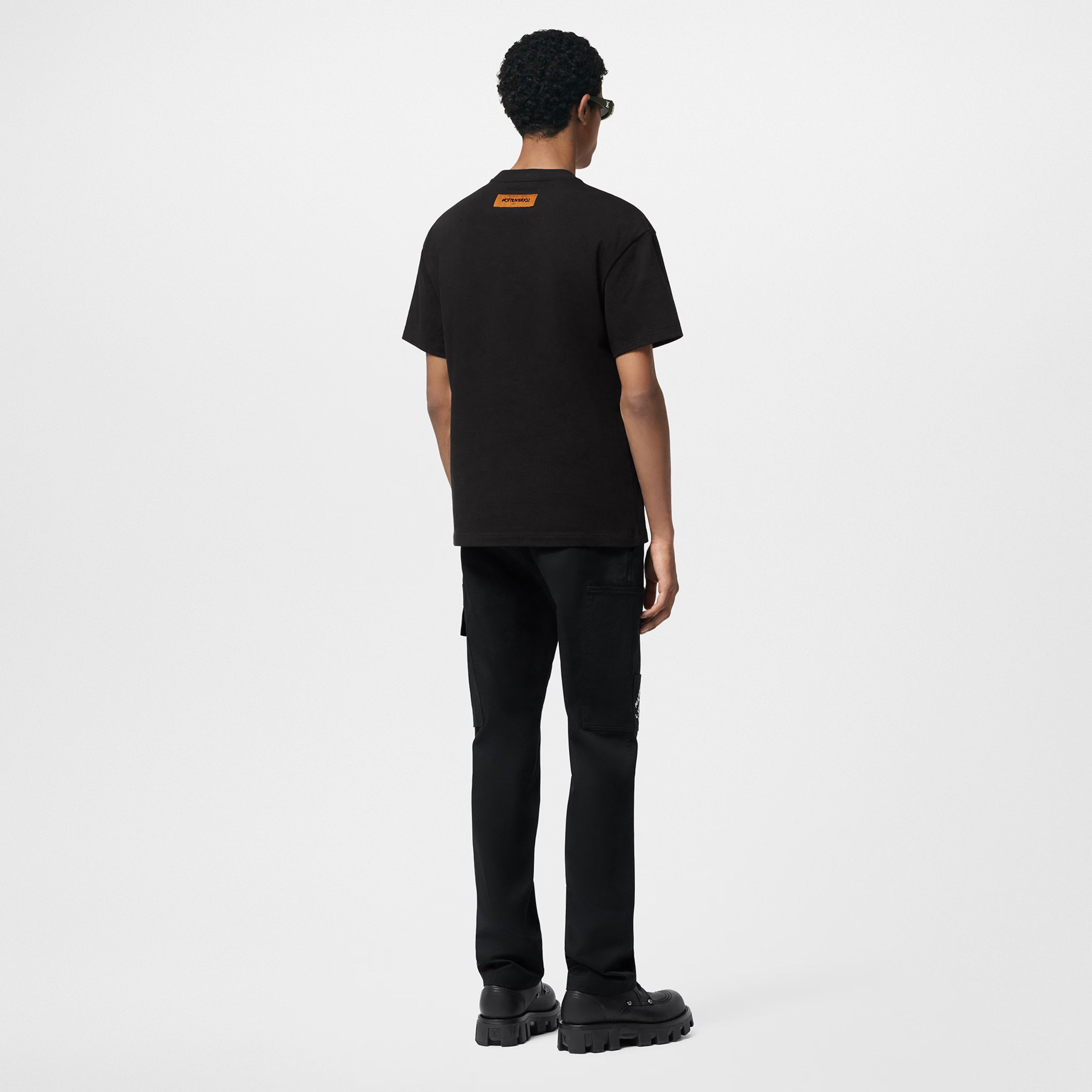LV Embroidered Signature Cotton T-Shirt 032