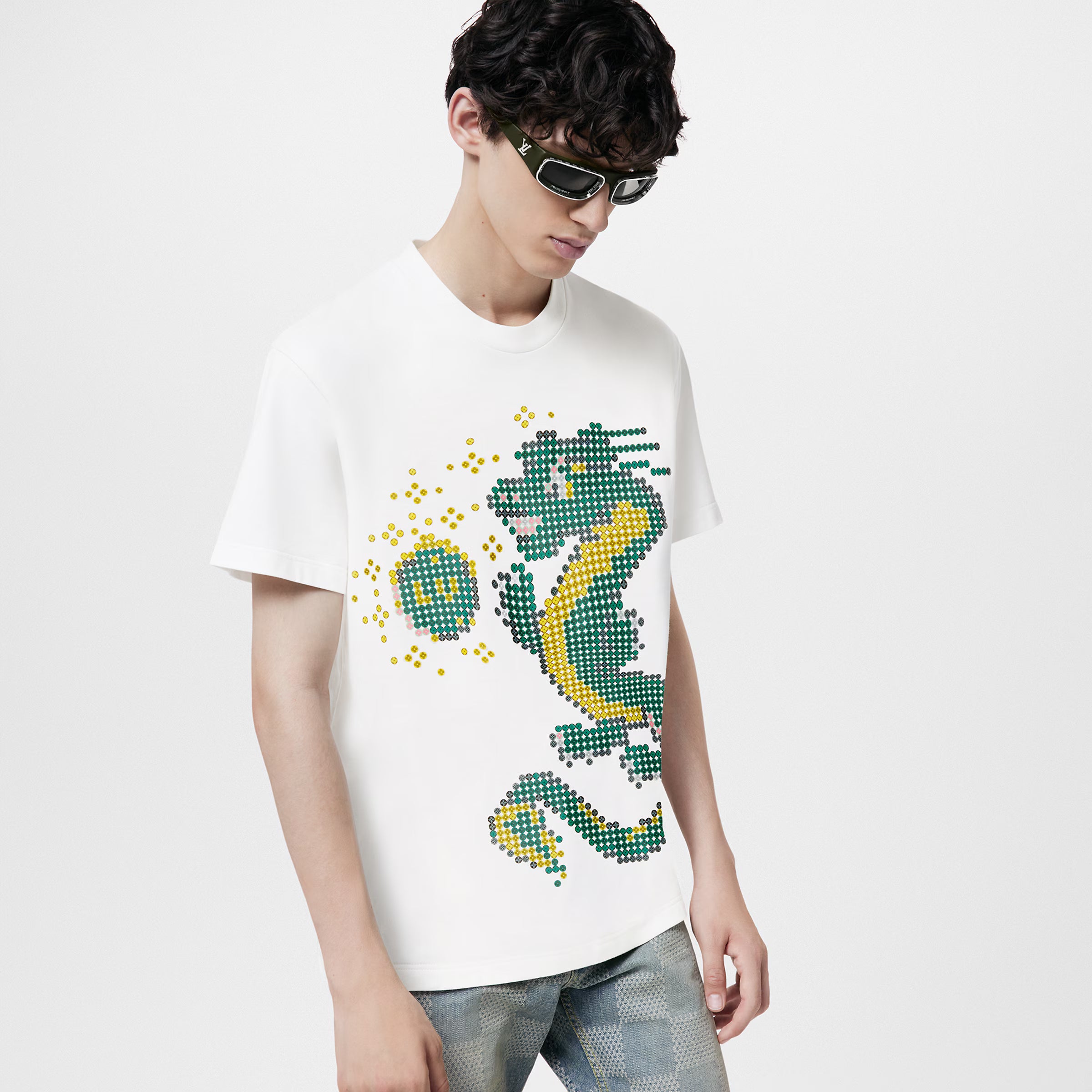 LV Short-Sleeved Cotton T-Shirt 031