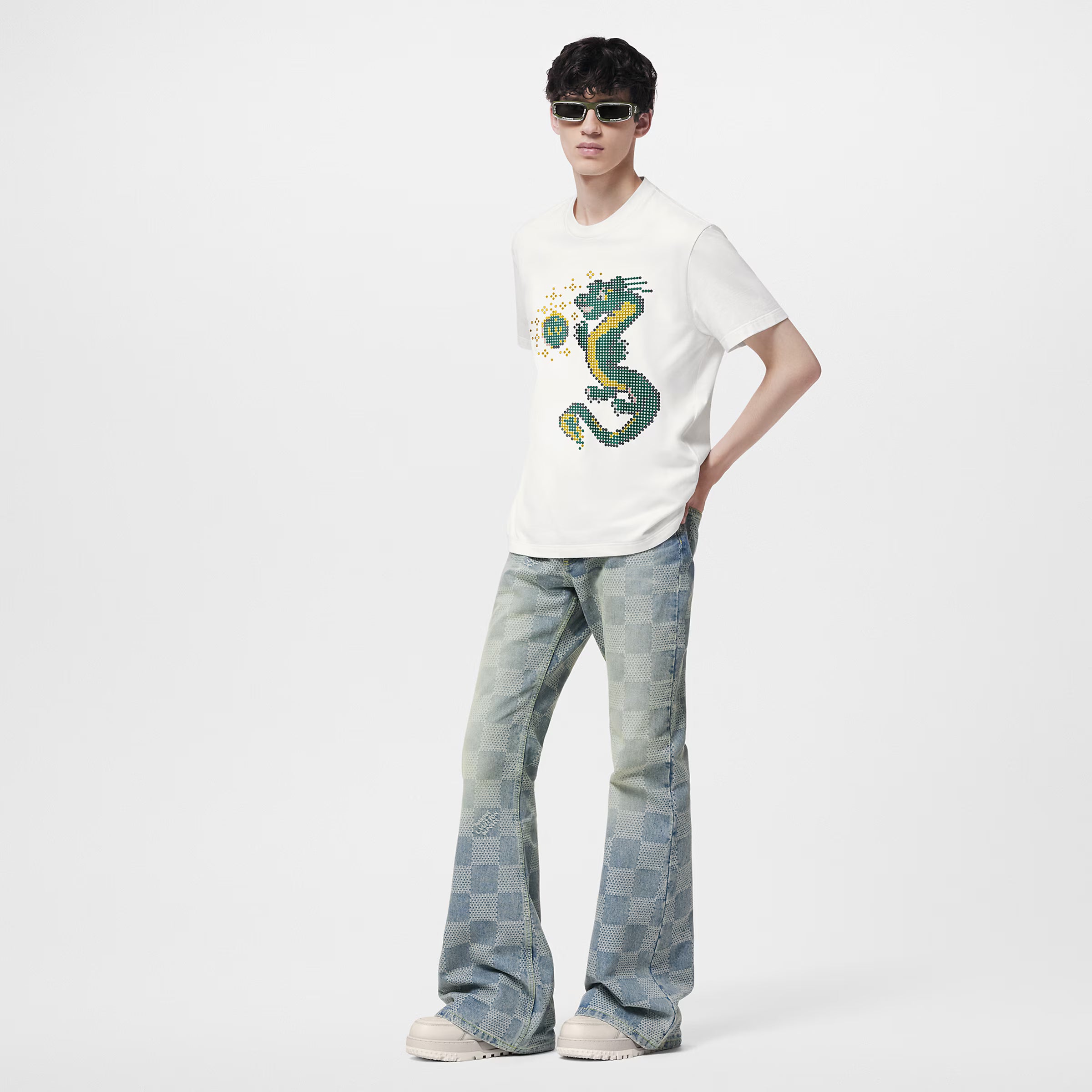 LV Short-Sleeved Cotton T-Shirt 031